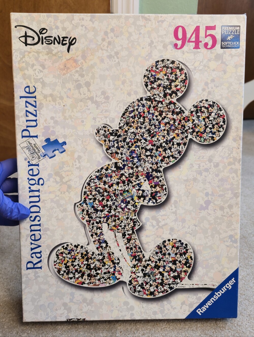Ravensburger Original Disney Mickey Mouse Shaped 945 Piece Puzzle